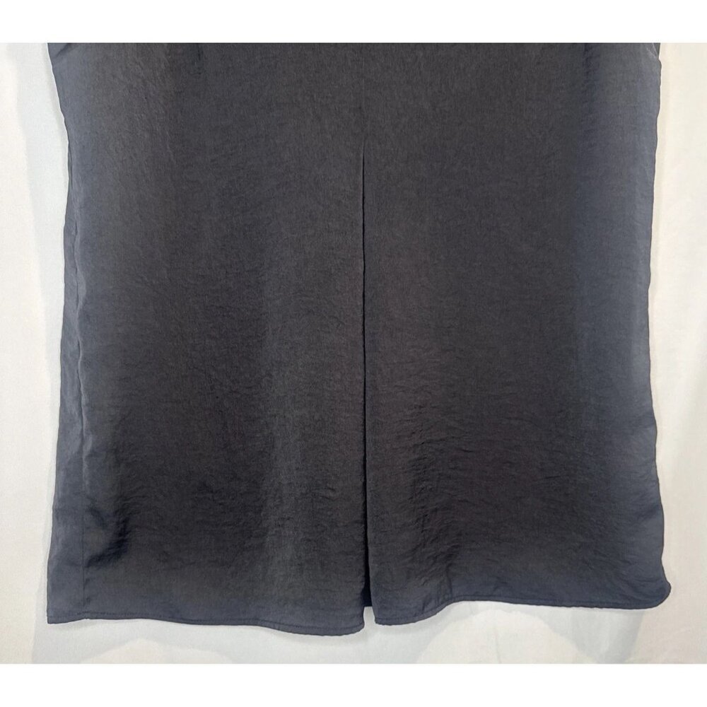 CABI Women’s Iron Charcoal Gray Veneer Sleeveless Blouse Top Sz XS - Picture 3 of 9